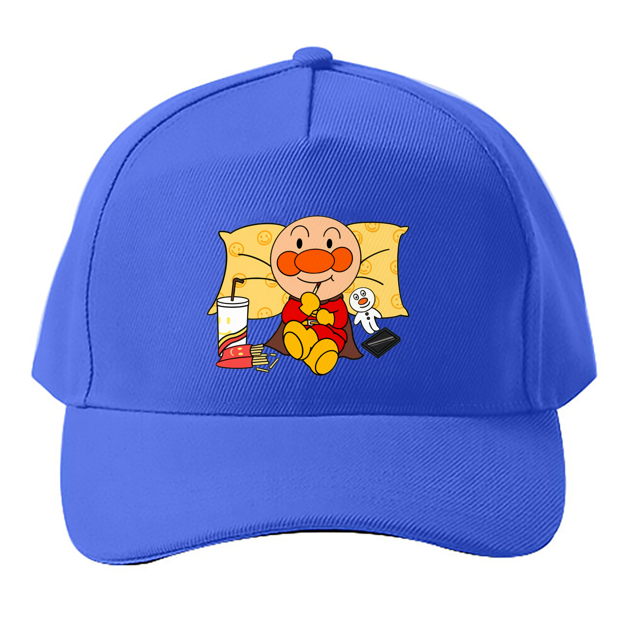 （画像用） アンパンマン Anpanman ベースボールキャップ 綿100％ 男女兼用 帽子 スポーツ